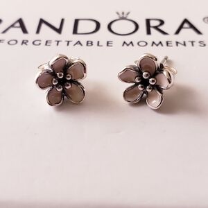 🌸 Authentic Pandora ⭐️RETIRED⭐️ STUD EARRINGS